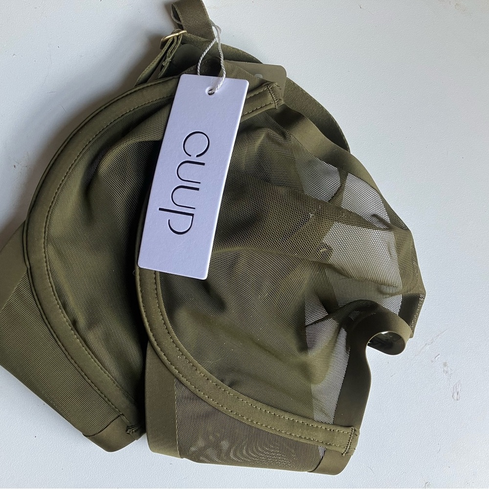 Cuup moss mesh bra new with tag